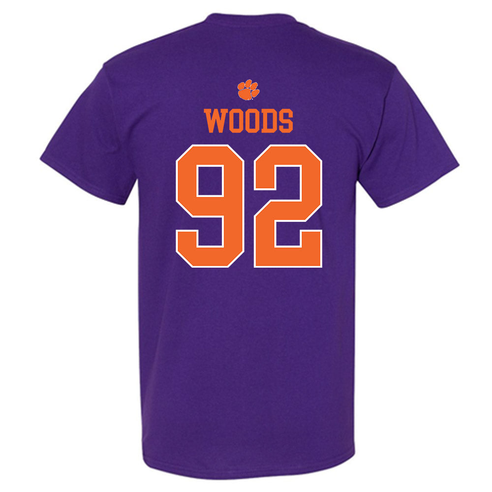 Clemson - NCAA Football : Devarrick Woods - Classic Shersey T-Shirt-1
