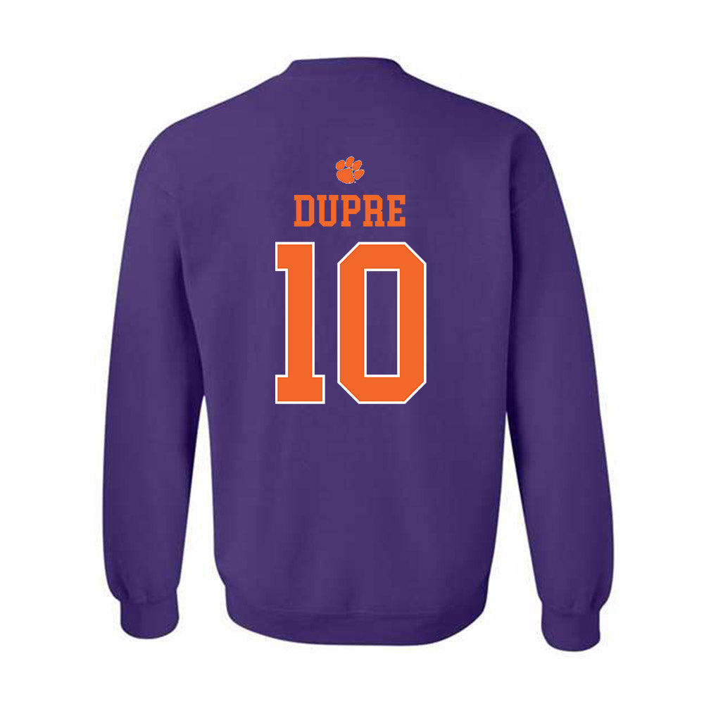 Clemson - NCAA Women's Soccer : Sierra Dupre - Classic Shersey Crewneck Sweatshirt-1