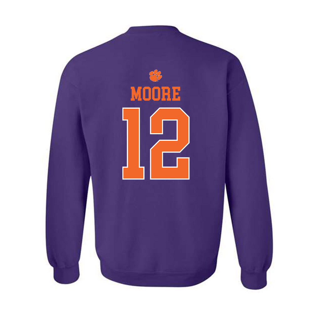Clemson - NCAA Women's Basketball : Mia Moore - Classic Shersey Crewneck Sweatshirt