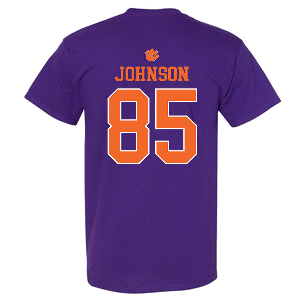 Clemson - NCAA Football : Charlie Johnson - Classic Shersey T-Shirt-1