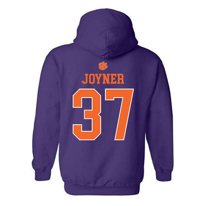 Clemson - NCAA Football : Davion Joyner - Classic Shersey Hooded Sweatshirt-1