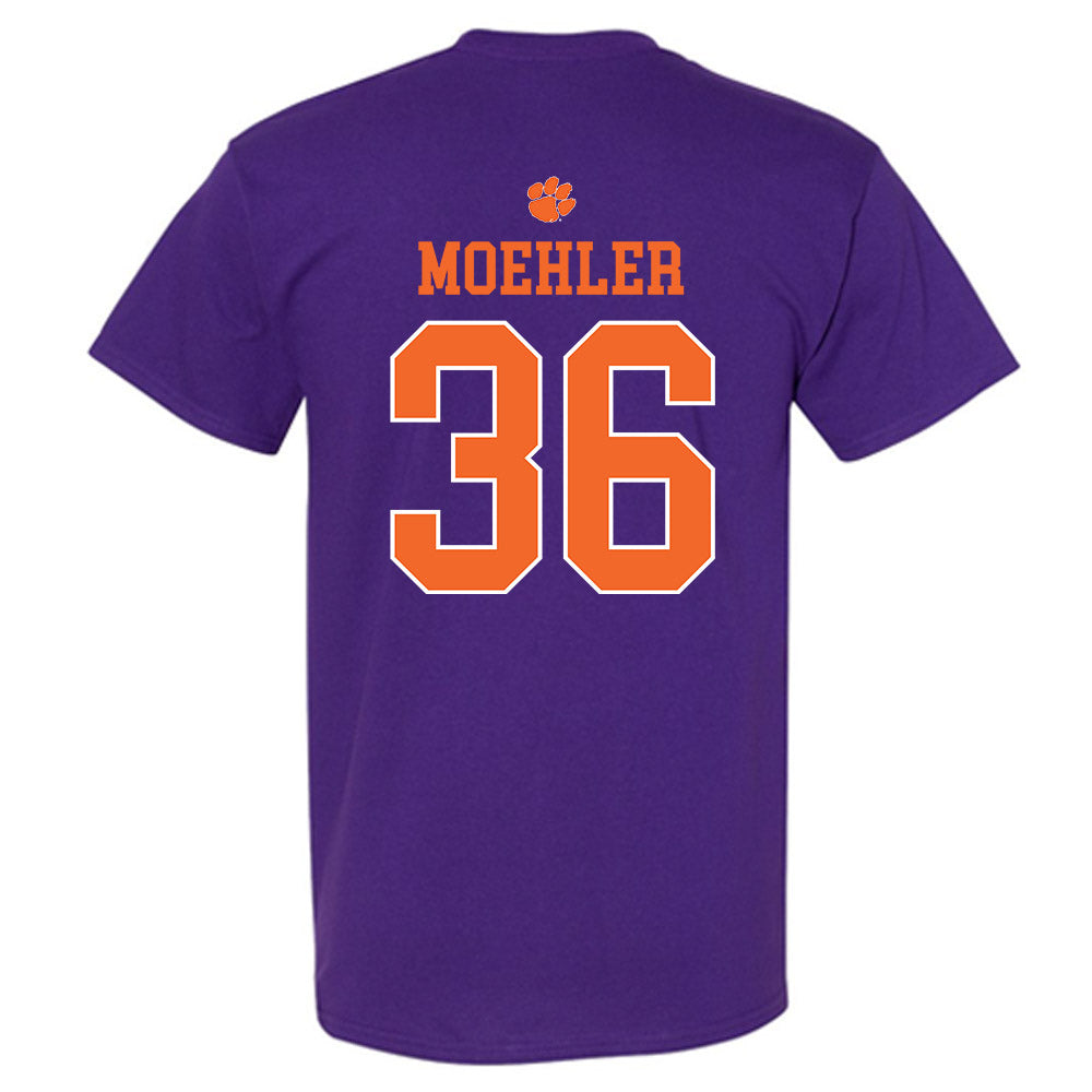 Clemson - NCAA Baseball : Dane Moehler - Classic Shersey T-Shirt-1