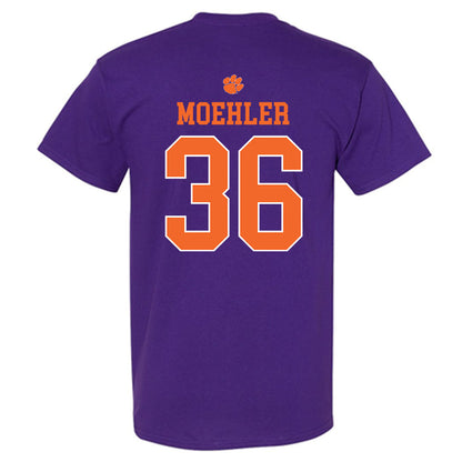 Clemson - NCAA Baseball : Dane Moehler - Classic Shersey T-Shirt-1