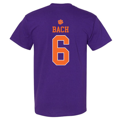 Clemson - NCAA Women's Soccer : Ella Bach - Classic Shersey T-Shirt-1
