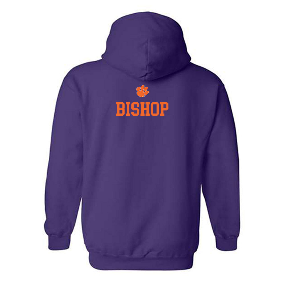 Clemson - NCAA Men's Track & Field : Tafari Bishop - Classic Shersey Hooded Sweatshirt-1