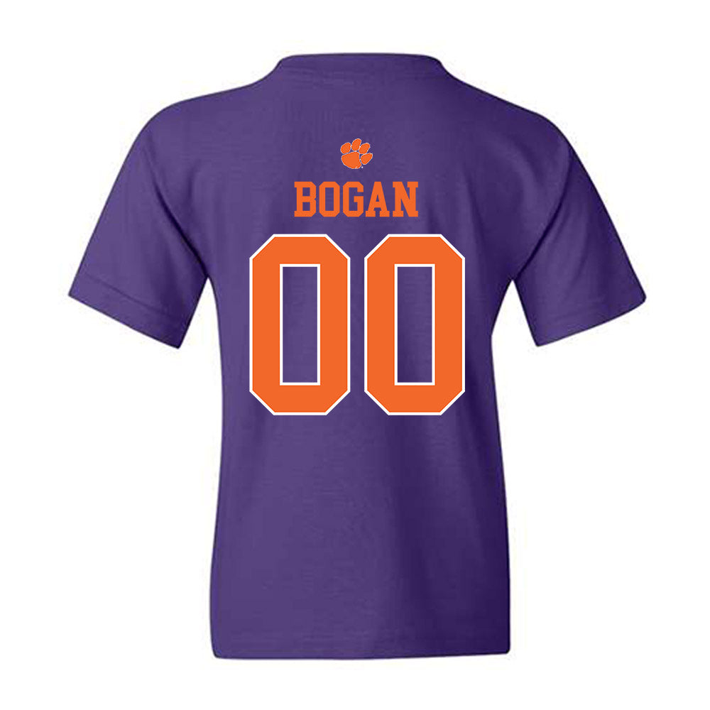 Clemson - NCAA Women's Lacrosse : Anna Bogan - Classic Shersey Youth T-Shirt-1