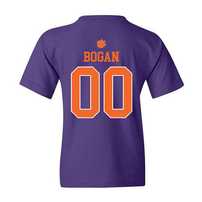 Clemson - NCAA Women's Lacrosse : Anna Bogan - Classic Shersey Youth T-Shirt-1