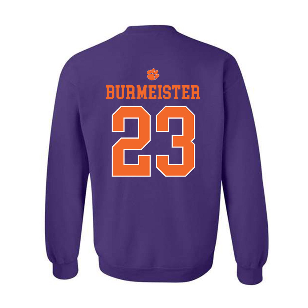 Clemson - NCAA Softball : Sophia Burmeister - Classic Shersey Crewneck Sweatshirt-1