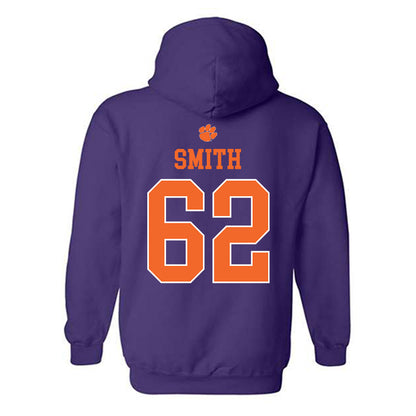 Clemson - NCAA Football : Bryce Smith - Classic Shersey Hooded Sweatshirt-1
