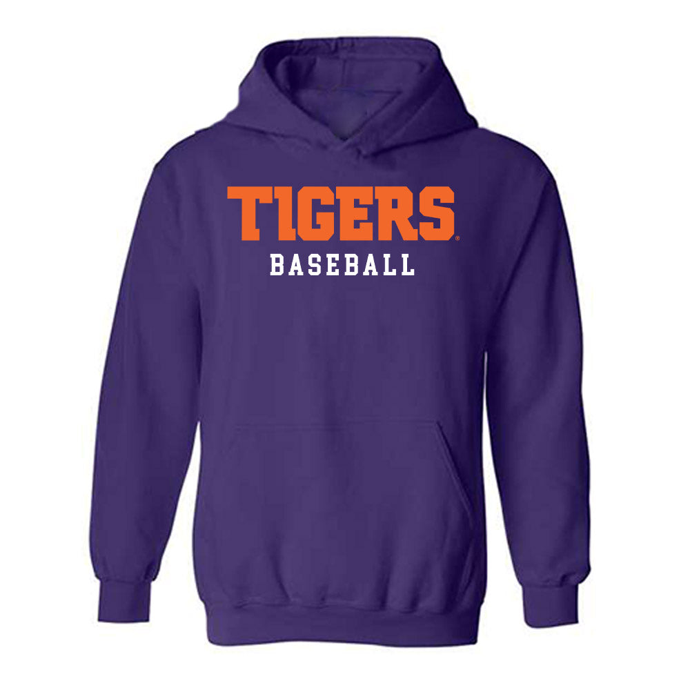Clemson - NCAA Baseball : Dylan Harrison - Classic Shersey Hooded Sweatshirt-0