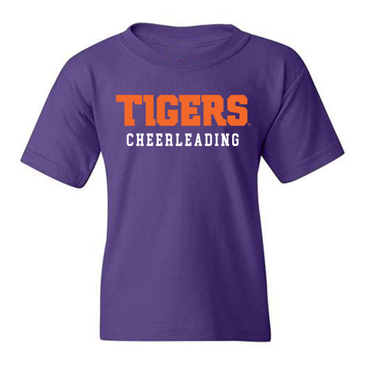 Clemson - NCAA Cheerleading : Steelie Armatta - Classic Shersey Youth T-Shirt-0