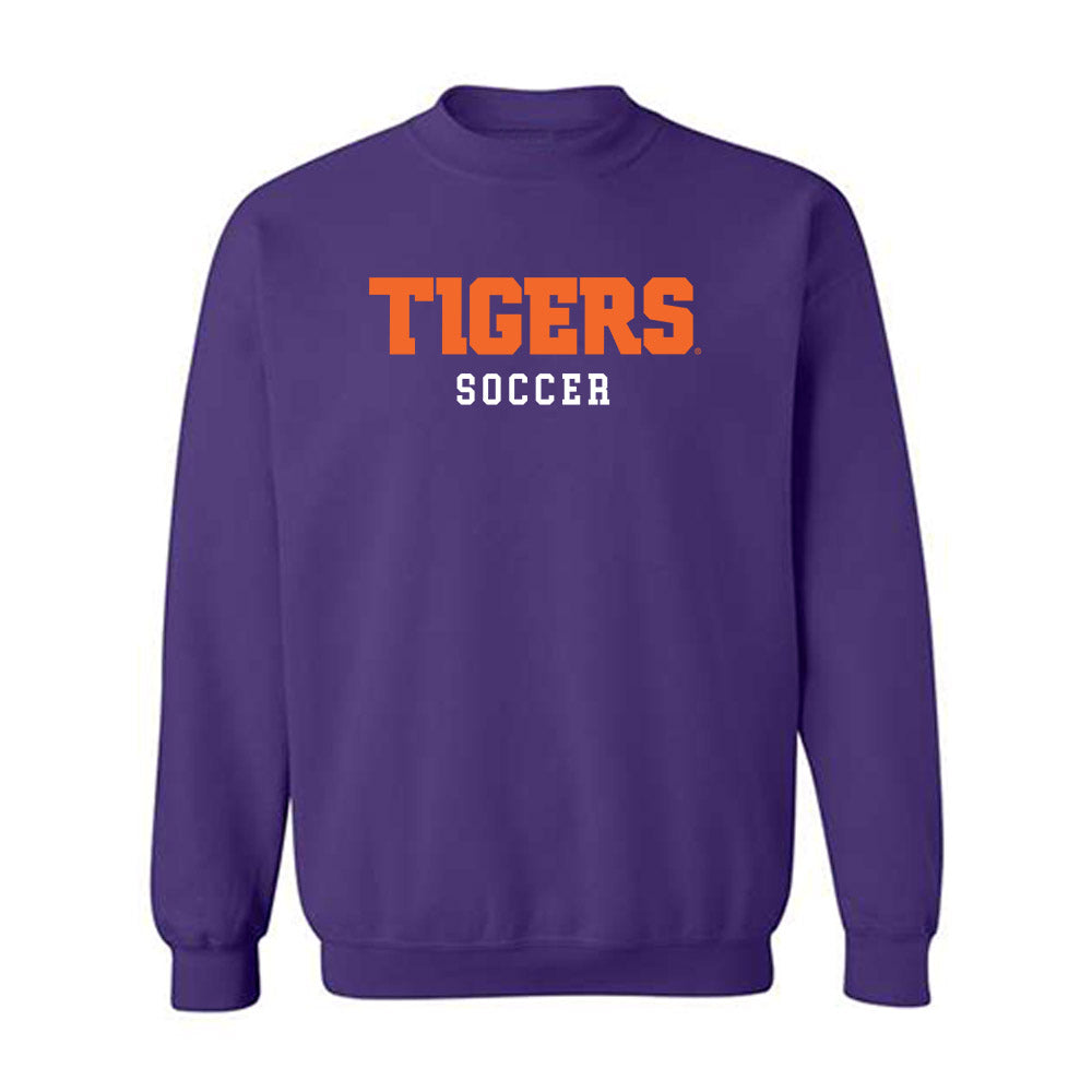 Clemson - NCAA Women's Soccer : Erin Sherden - Classic Shersey Crewneck Sweatshirt-0
