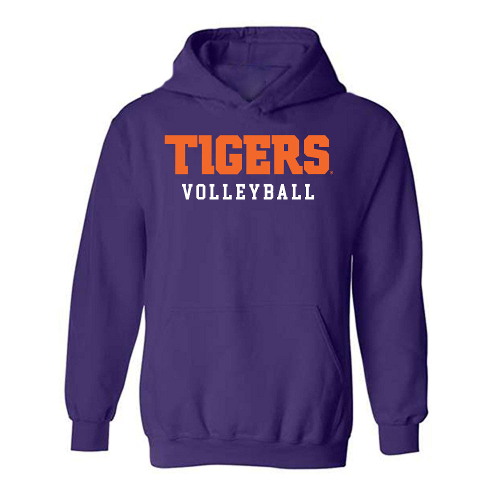Clemson - NCAA Women's Volleyball : Anika Groom - Classic Shersey Hooded Sweatshirt-0