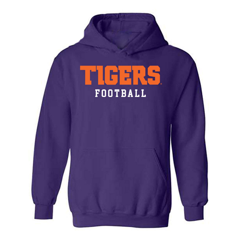 Clemson - NCAA Football : Shavar Young - Classic Shersey Hooded Sweatshirt-0