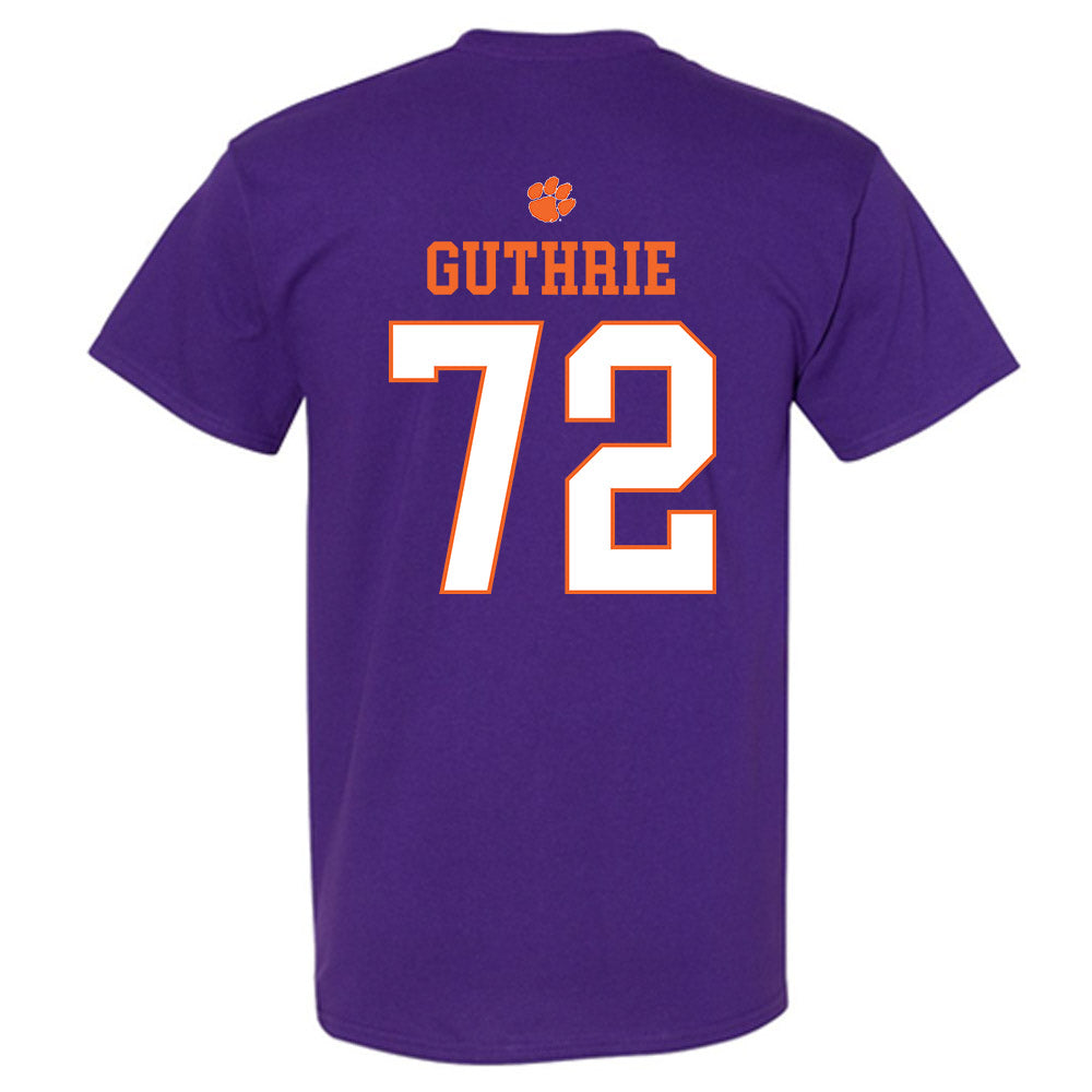 Clemson - NCAA Football : Adam Guthrie - Classic Shersey T-Shirt-1