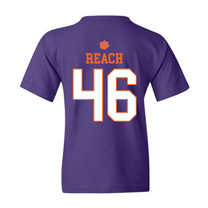 Clemson - NCAA Football : Jackson Reach - Classic Shersey Youth T-Shirt-1