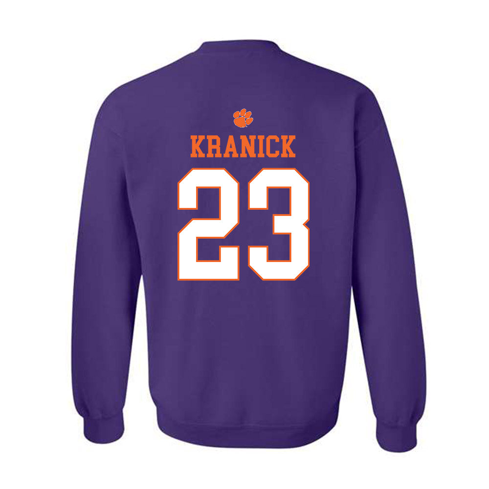 Clemson - NCAA Women's Lacrosse : Natalie Kranick - Classic Shersey Crewneck Sweatshirt