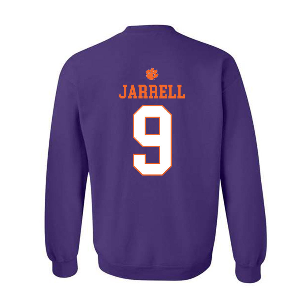 Clemson - NCAA Baseball : Jacob Jarrell - Classic Shersey Crewneck Sweatshirt-1
