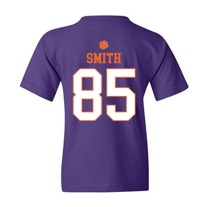 Clemson - NCAA Football : Jackson Smith - Classic Shersey Youth T-Shirt-1