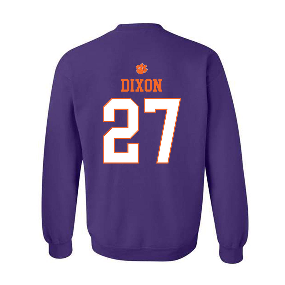 Clemson - NCAA Football : Noah Dixon - Classic Shersey Crewneck Sweatshirt-1