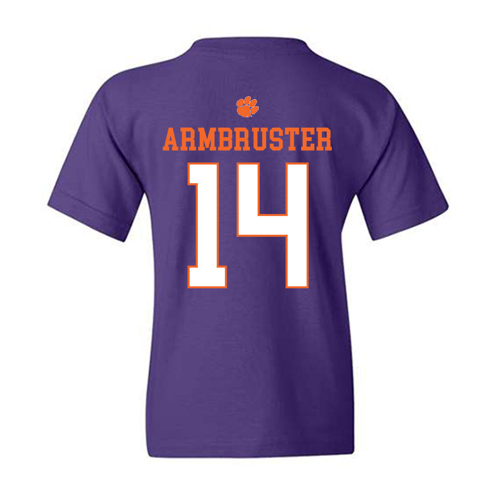 Clemson - NCAA Women's Volleyball : Audrey Armbruster - Classic Shersey Youth T-Shirt-1