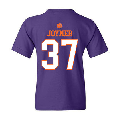 Clemson - NCAA Football : Davion Joyner - Classic Shersey Youth T-Shirt-1