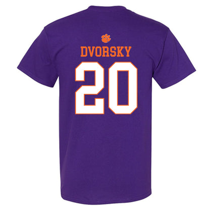 Clemson - NCAA Baseball : Nathan Dvorsky - Classic Shersey T-Shirt-1