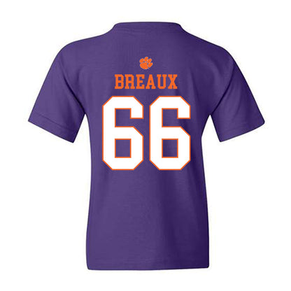 Clemson - NCAA Softball : Sarah Breaux - Classic Shersey Youth T-Shirt-1