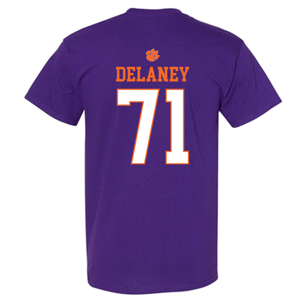 Clemson - NCAA Football : Leo Delaney - Classic Shersey T-Shirt-1
