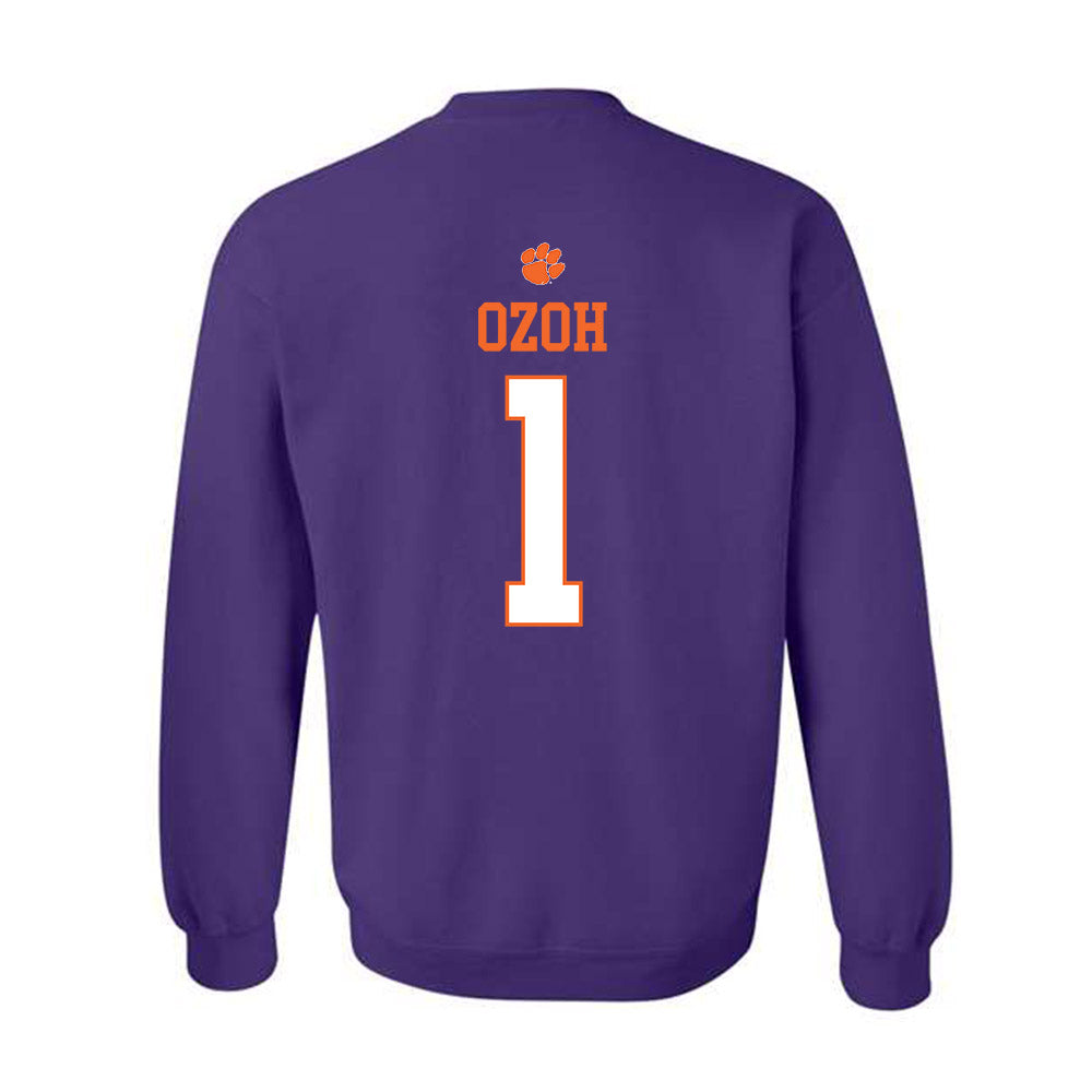 Clemson - NCAA Women's Volleyball : Ihuoma Ozoh - Classic Shersey Crewneck Sweatshirt-1