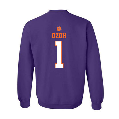 Clemson - NCAA Women's Volleyball : Ihuoma Ozoh - Classic Shersey Crewneck Sweatshirt-1
