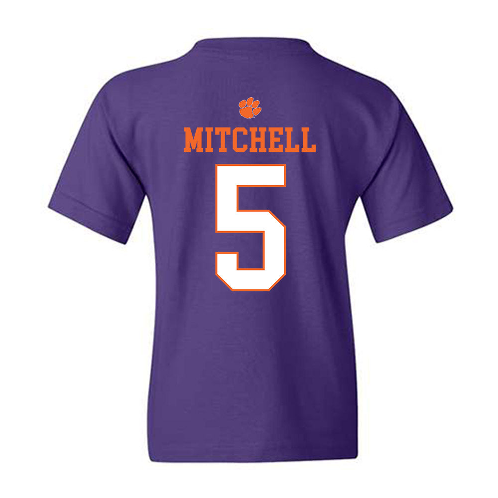 Clemson - NCAA Women's Volleyball : Talea Mitchell - Classic Shersey Youth T-Shirt-1
