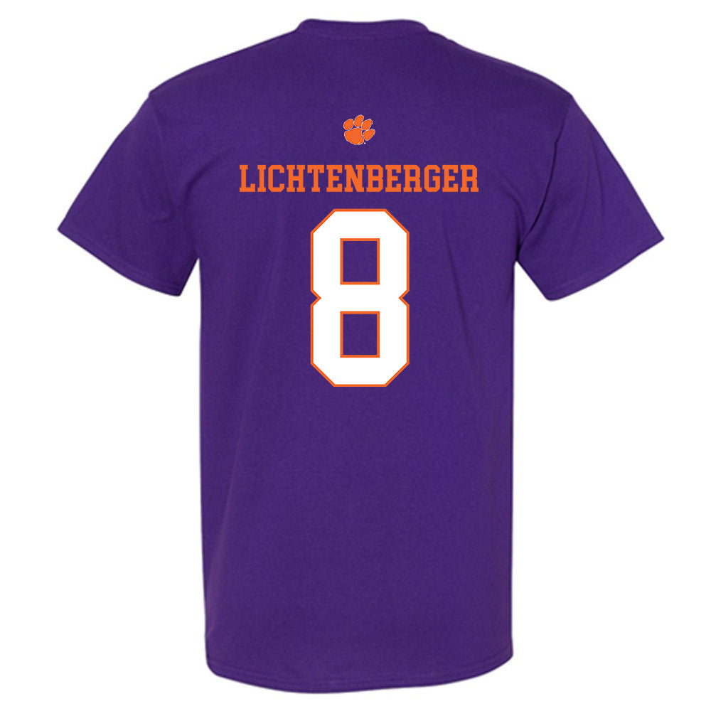 Clemson - NCAA Baseball : Tyler Lichtenberger - Classic Shersey T-Shirt-1