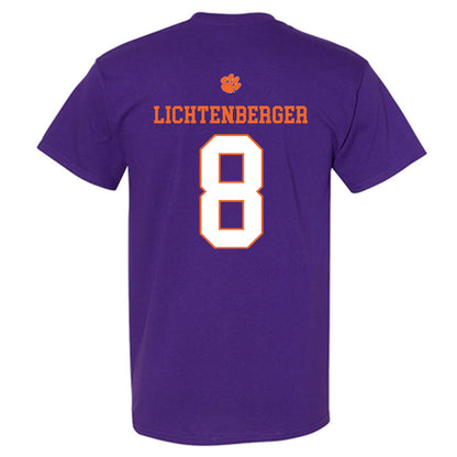 Clemson - NCAA Baseball : Tyler Lichtenberger - Classic Shersey T-Shirt-1