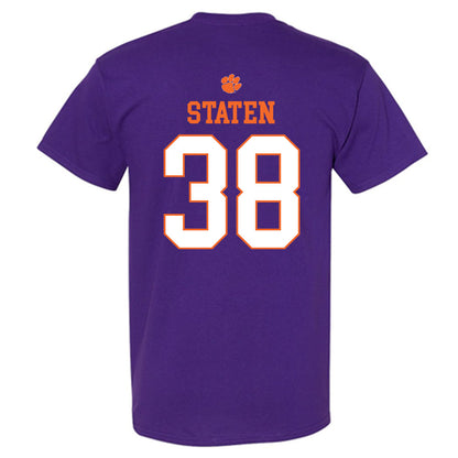 Clemson - NCAA Football : Dominic Staten - Classic Shersey T-Shirt-1