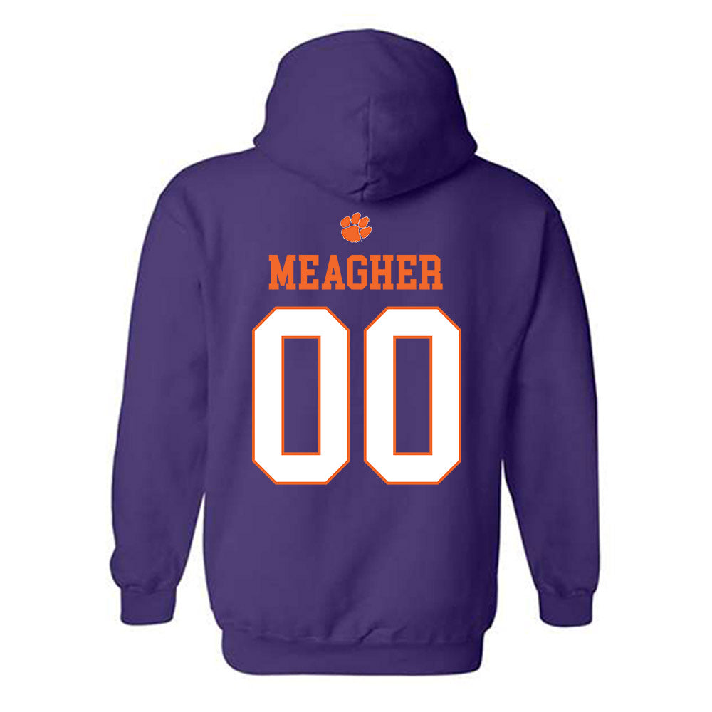 Clemson - NCAA Women's Lacrosse : Dylan Meagher - Classic Shersey Hooded Sweatshirt-1