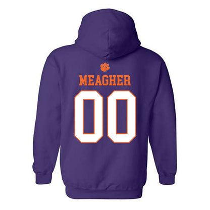Clemson - NCAA Women's Lacrosse : Dylan Meagher - Classic Shersey Hooded Sweatshirt-1