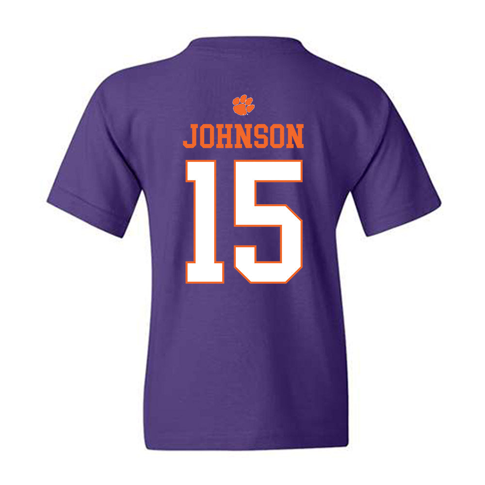 Clemson - NCAA Softball : Maddie Johnson - Classic Shersey Youth T-Shirt-1
