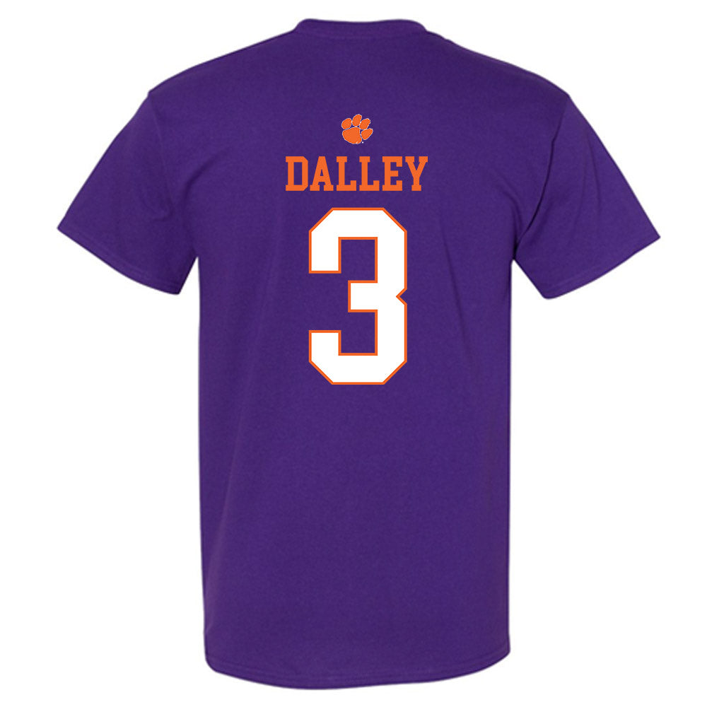 Clemson - NCAA Baseball : Ty Dalley - Classic Shersey T-Shirt-1