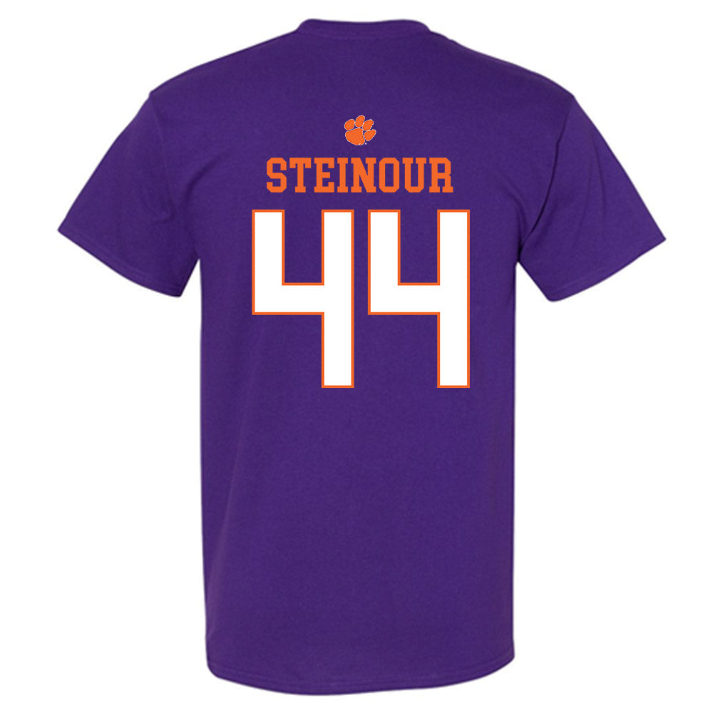 Clemson - NCAA Men's Basketball : Trent Steinour - Classic Shersey T-Shirt-1