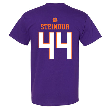 Clemson - NCAA Men's Basketball : Trent Steinour - Classic Shersey T-Shirt-1
