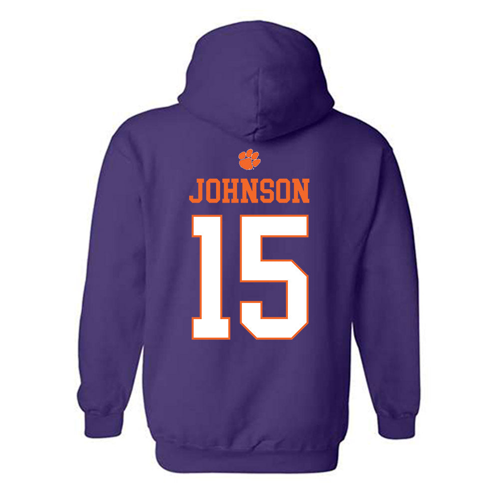 Clemson - NCAA Softball : Maddie Johnson - Classic Shersey Hooded Sweatshirt-1