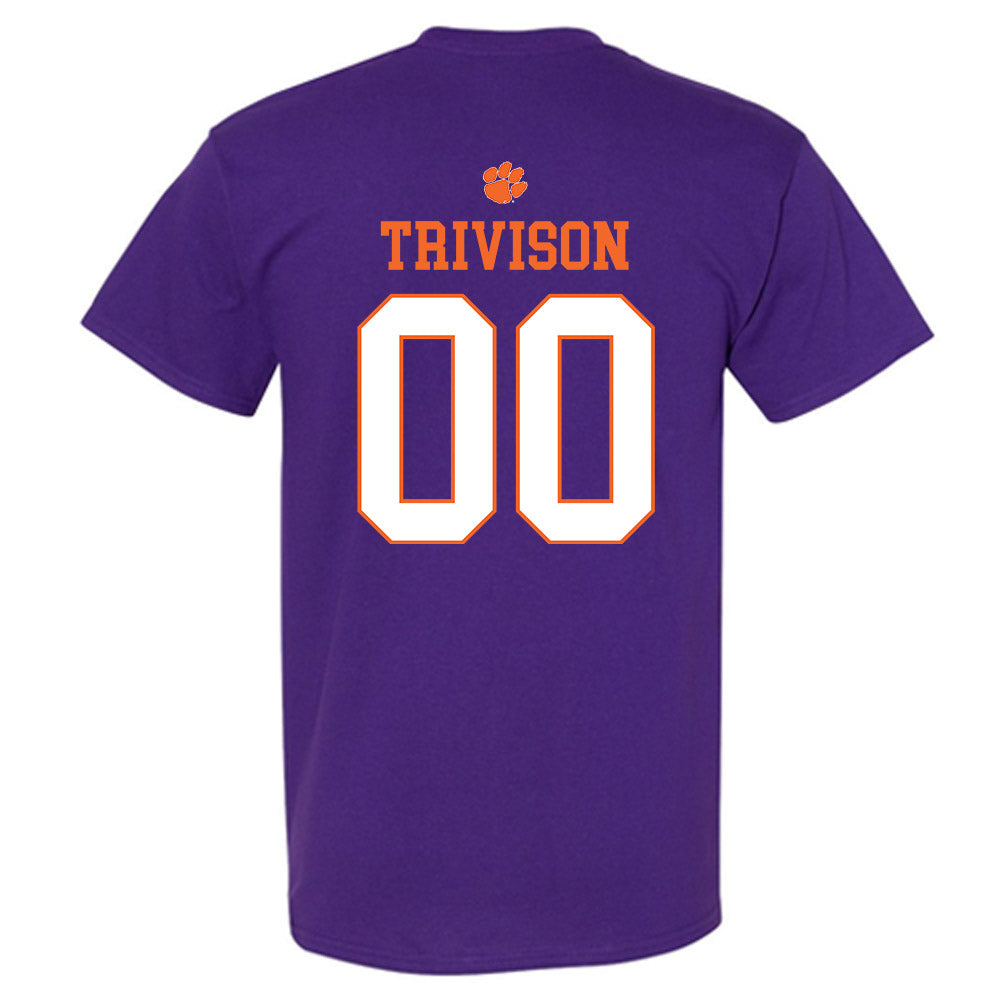 Clemson - NCAA Baseball : Ethan Trivison - Classic Shersey T-Shirt-1