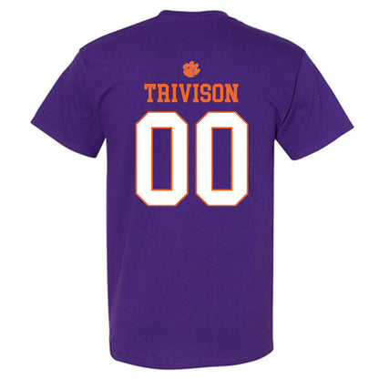 Clemson - NCAA Baseball : Ethan Trivison - Classic Shersey T-Shirt-1
