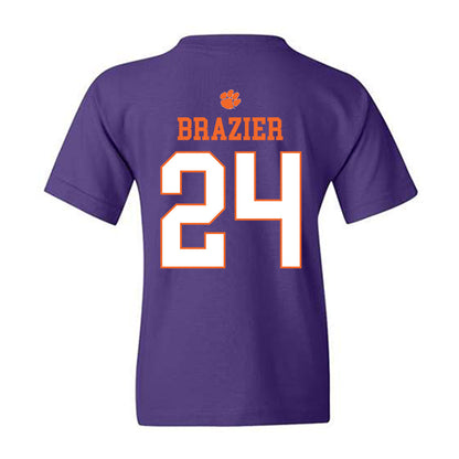 Clemson - NCAA Women's Lacrosse : Shannon Brazier - Classic Shersey Youth T-Shirt-1
