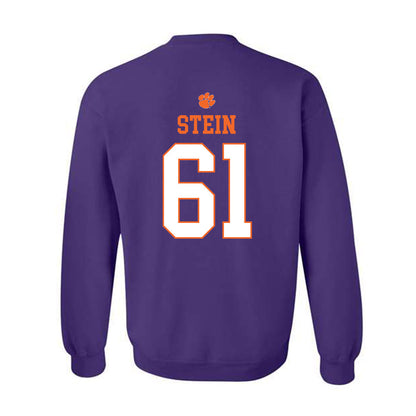Clemson - NCAA Football : Danny Stein - Classic Shersey Crewneck Sweatshirt-1