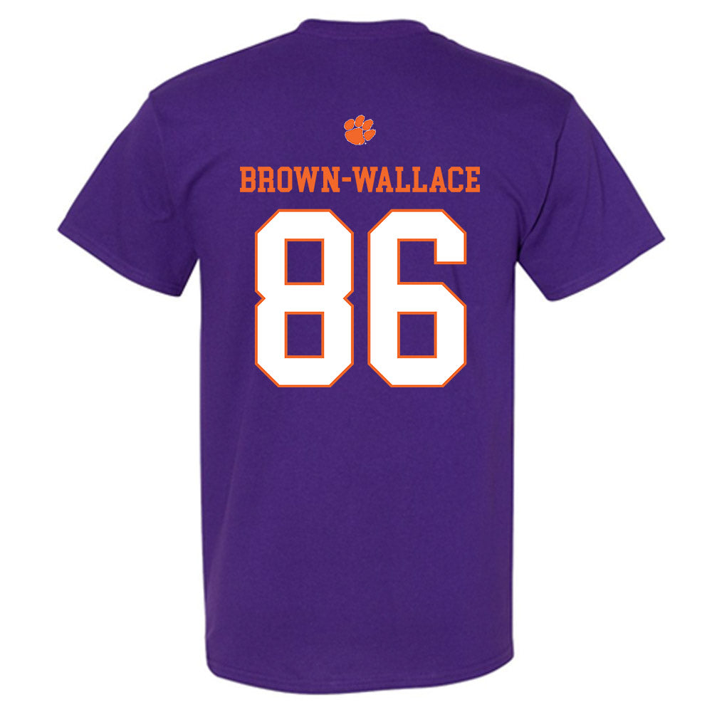 Clemson - NCAA Football : Jaylen Brown-Wallace - Classic Shersey T-Shirt-1