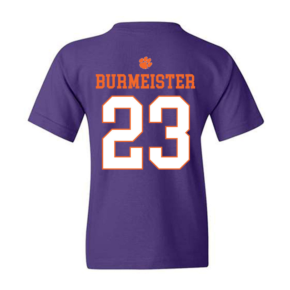 Clemson - NCAA Softball : Sophia Burmeister - Classic Shersey Youth T-Shirt-1
