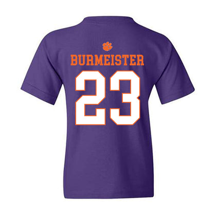 Clemson - NCAA Softball : Sophia Burmeister - Classic Shersey Youth T-Shirt-1