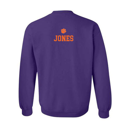 Clemson - NCAA Cheerleading : Evan Jones - Classic Shersey Crewneck Sweatshirt-1
